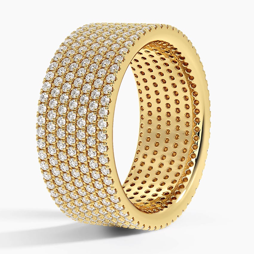 Infinite Sparkle Multi-Row Diamond Band