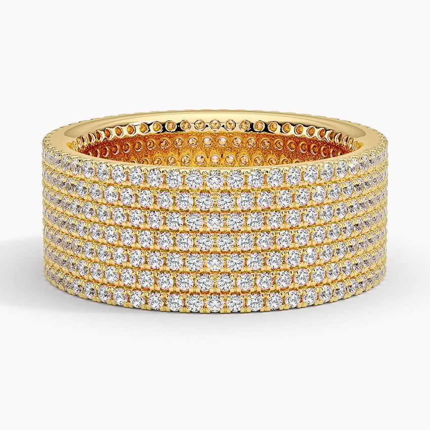 Infinite Sparkle Multi-Row Diamond Band