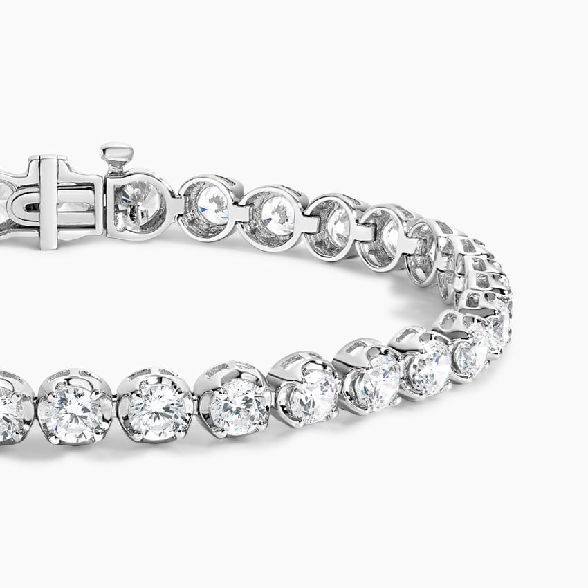 Classic Round Brilliant Diamond Tennis Bracelet