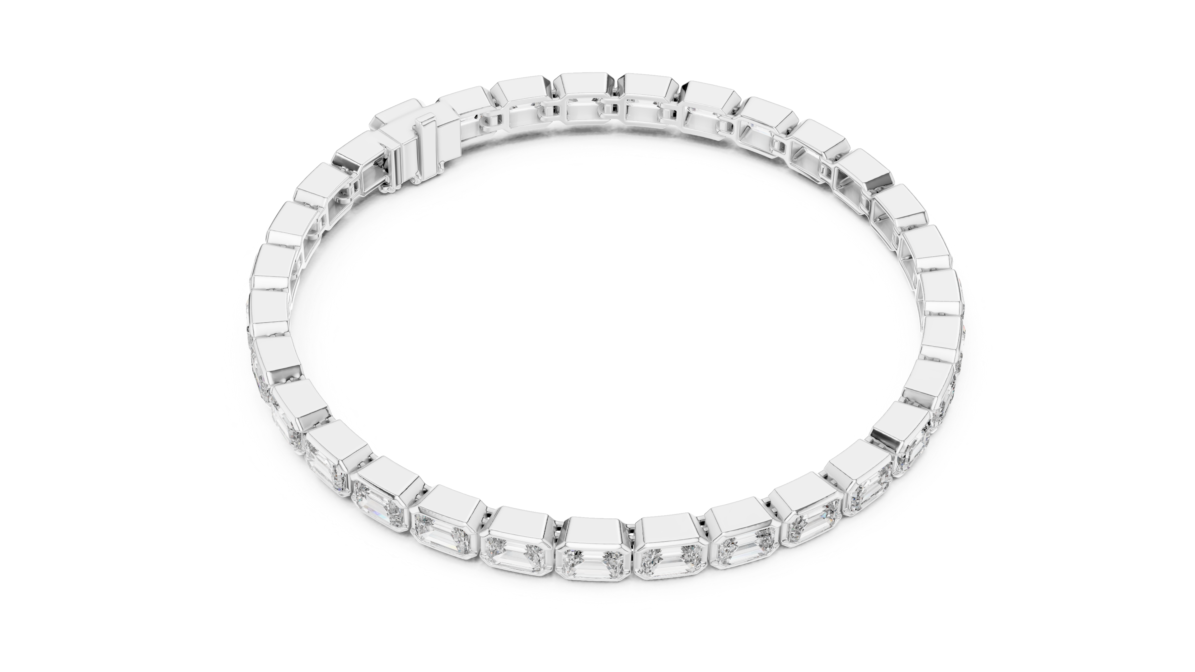 Opes Emerald Tennis Bracelet 2100
