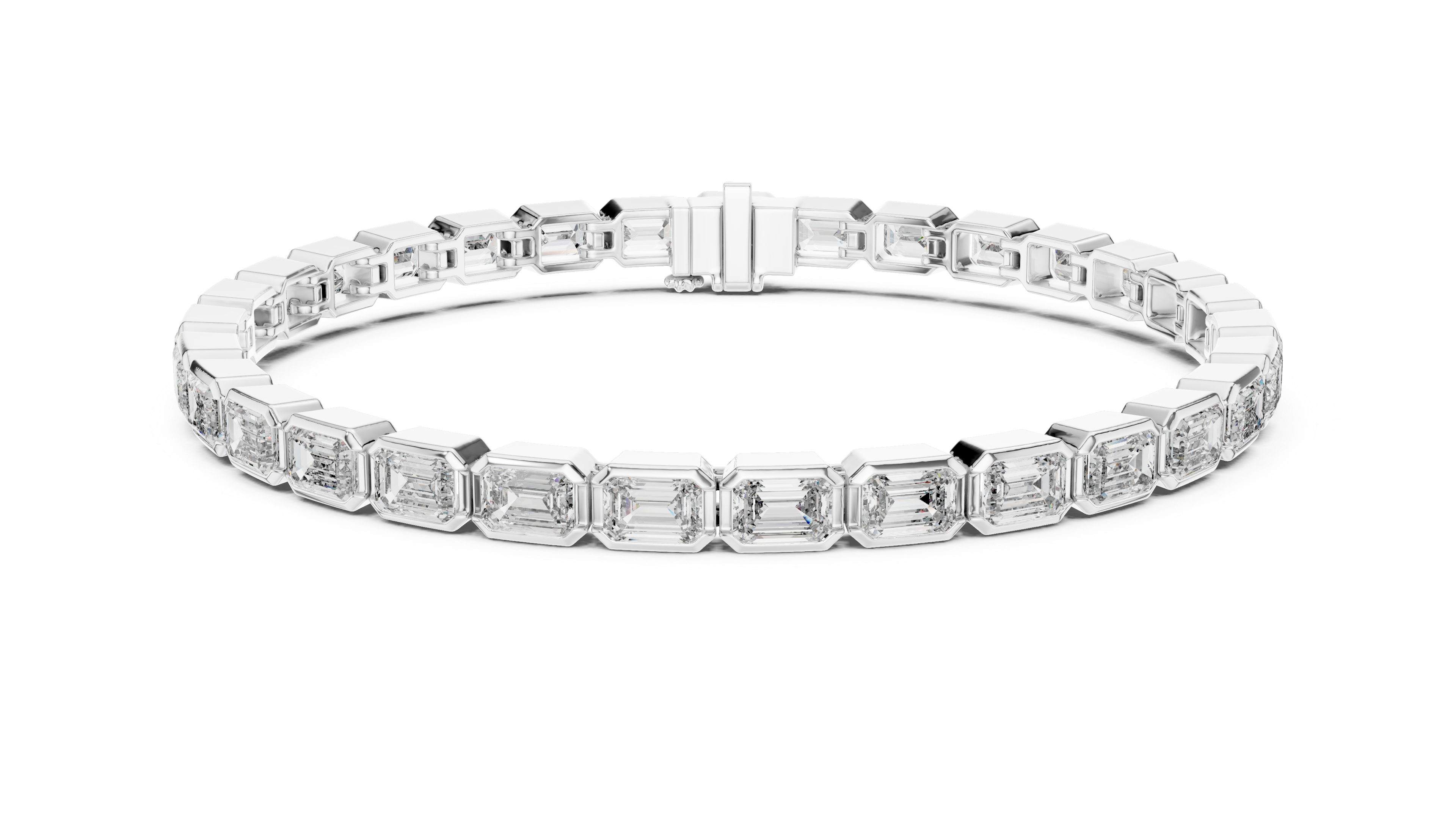 Opes Emerald Tennis Bracelet 2100