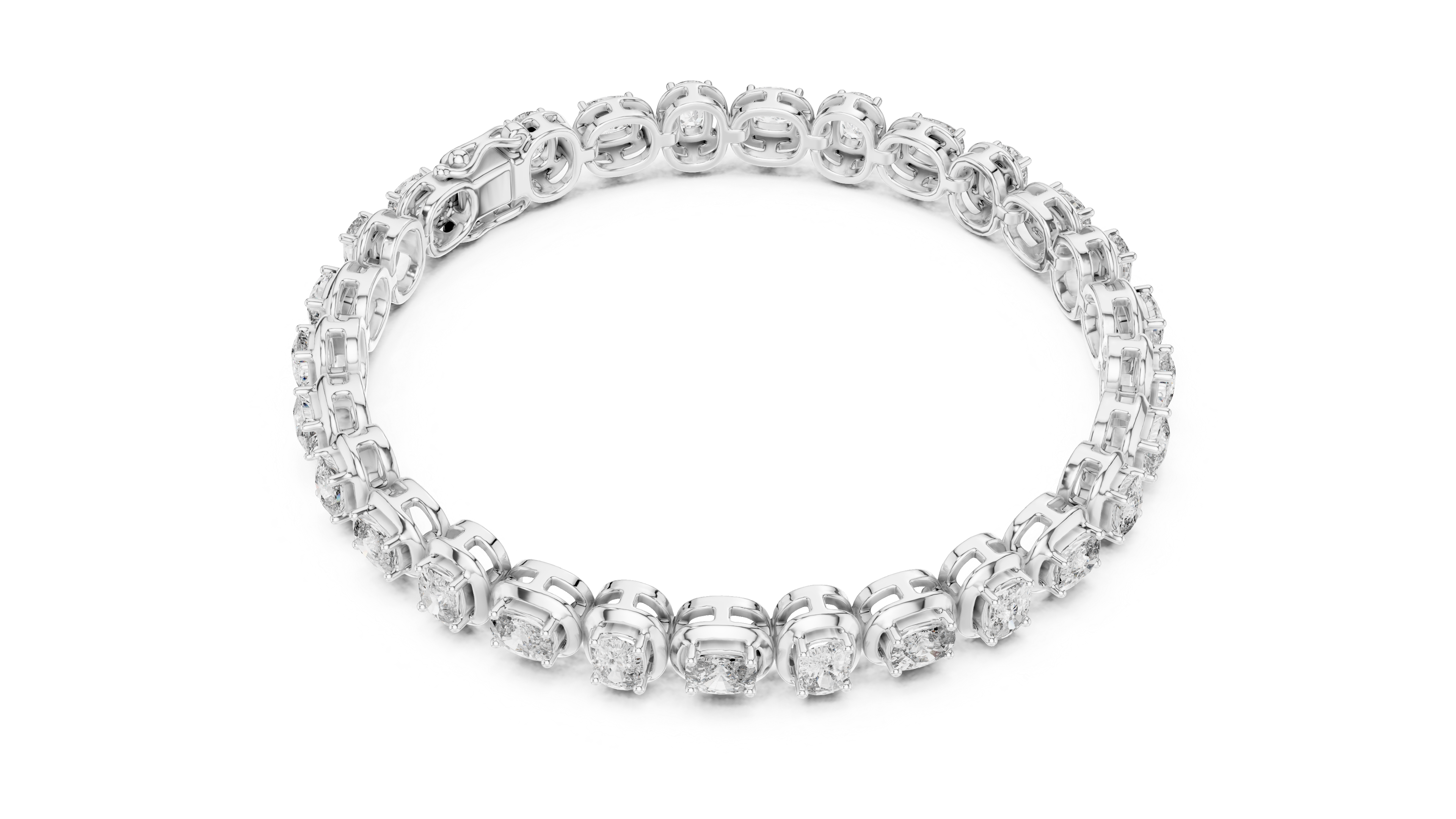 Opes Cushion Tennis Bracelet 2104