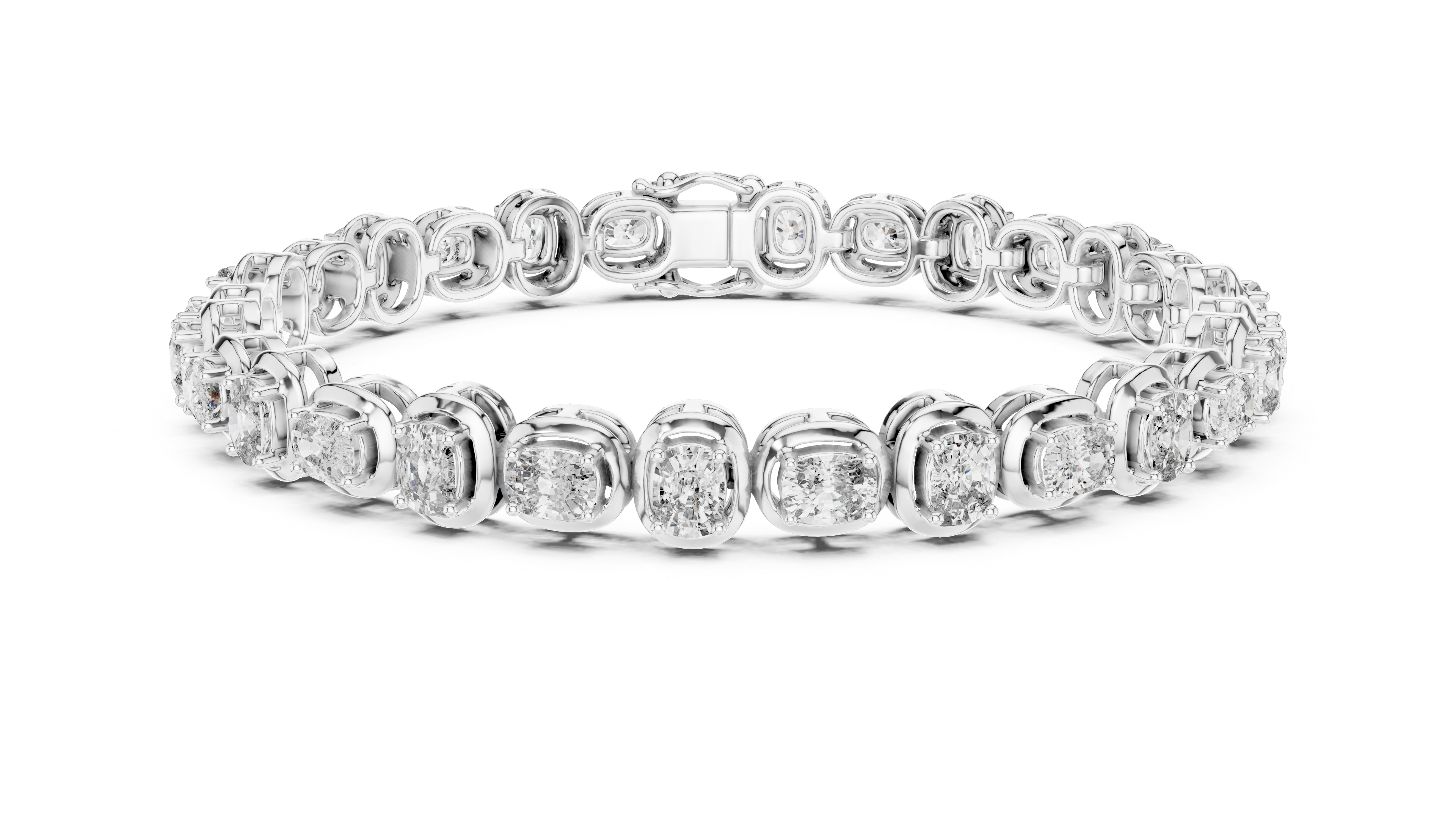 Opes Cushion Tennis Bracelet 2104