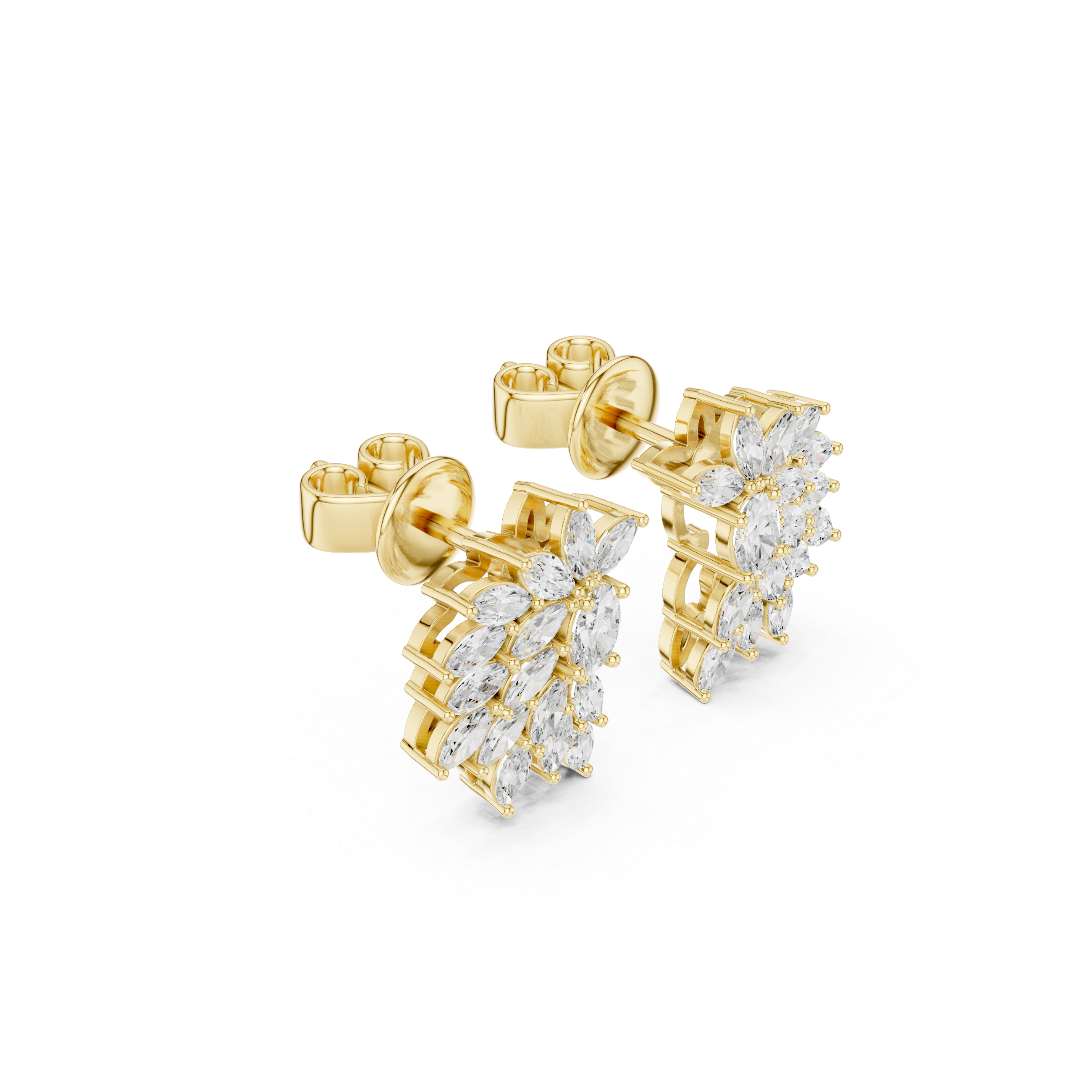 Opes Feather Earrings 3128