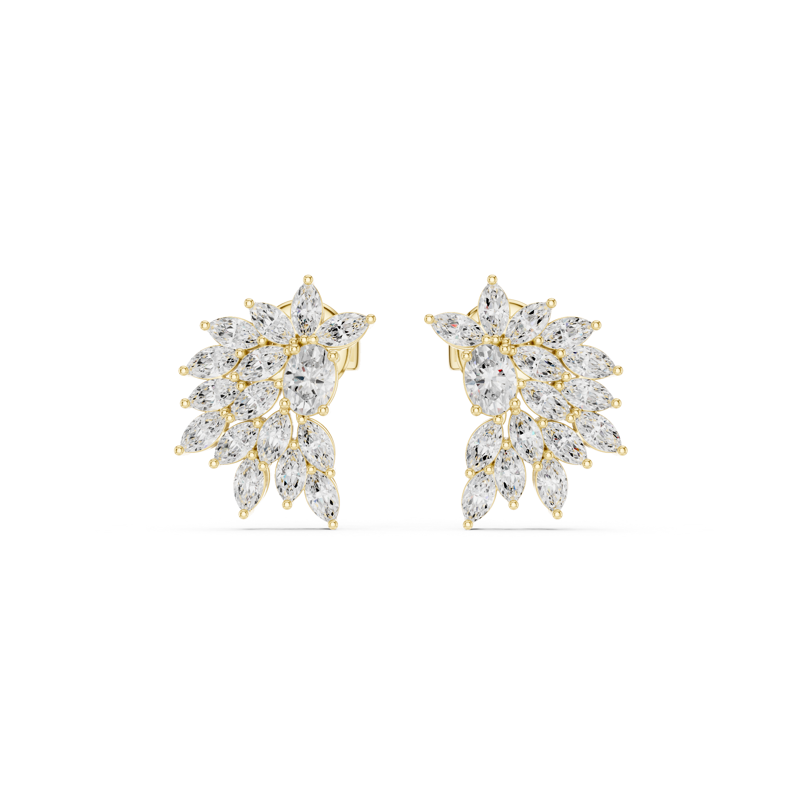 Opes Feather Earrings 3128