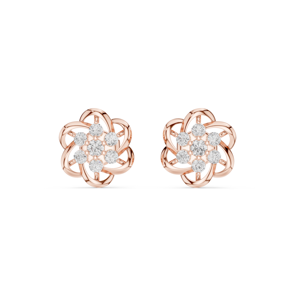 Opes Flower Earrings 3176