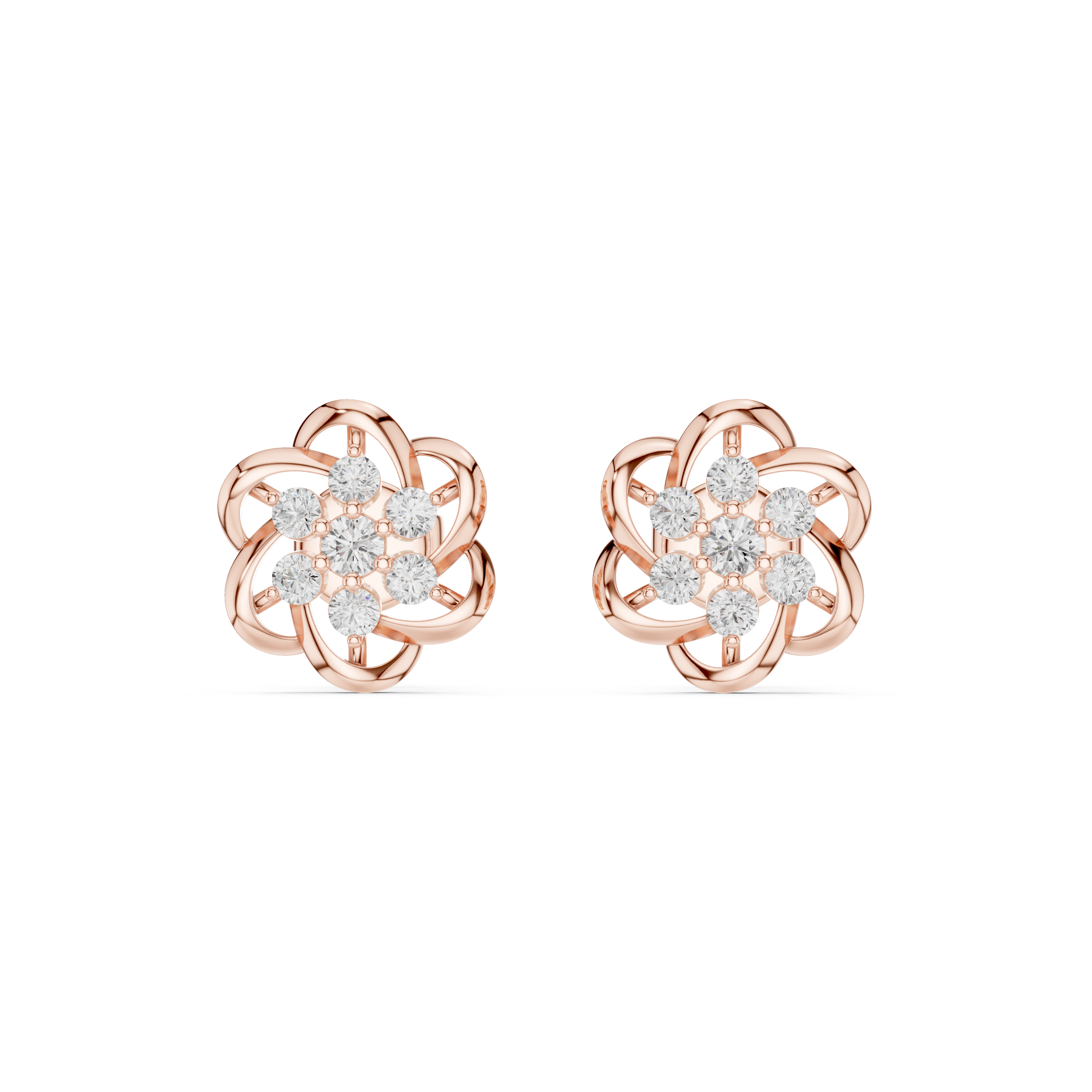 Opes Flower Earrings 3176