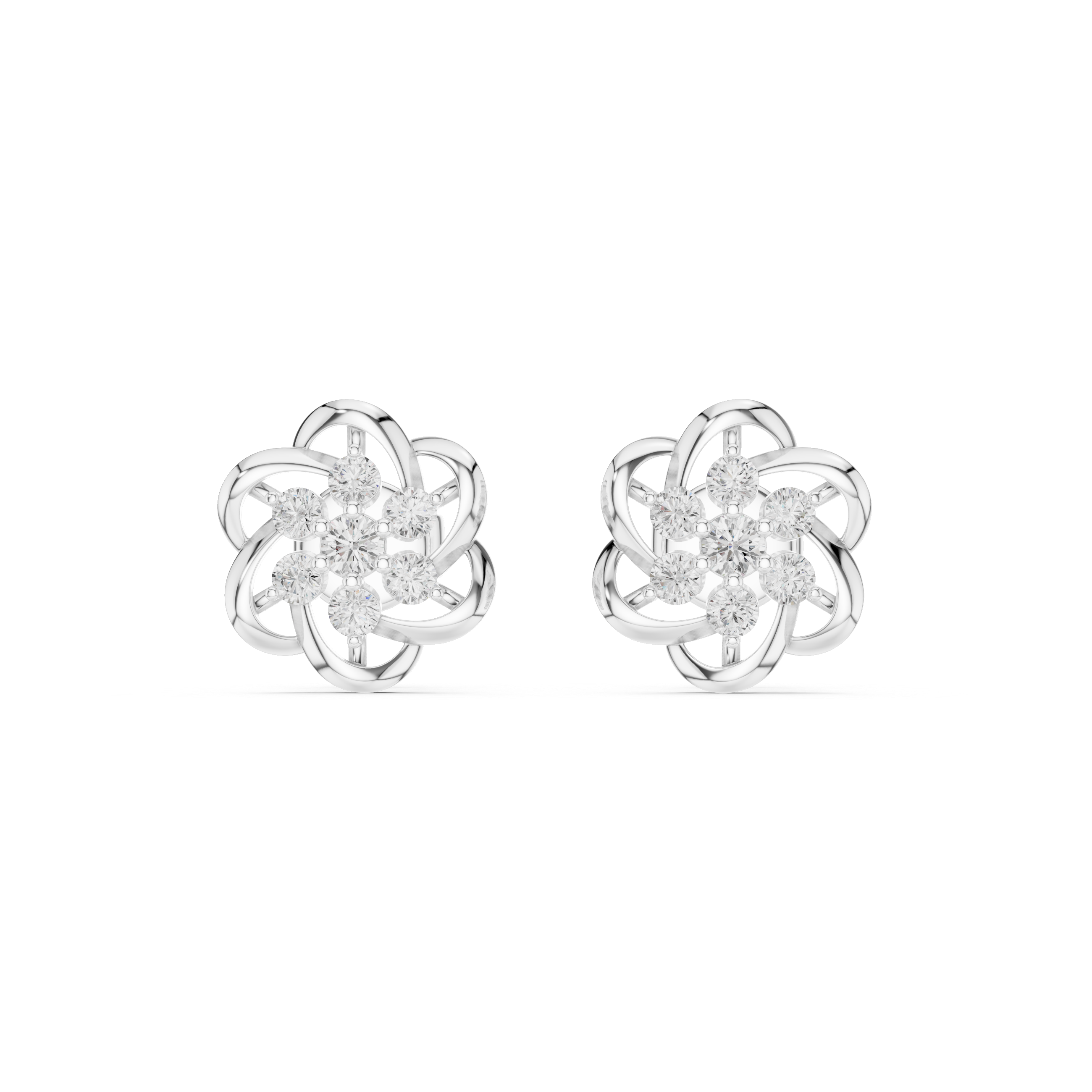 Opes Flower Earrings 3176