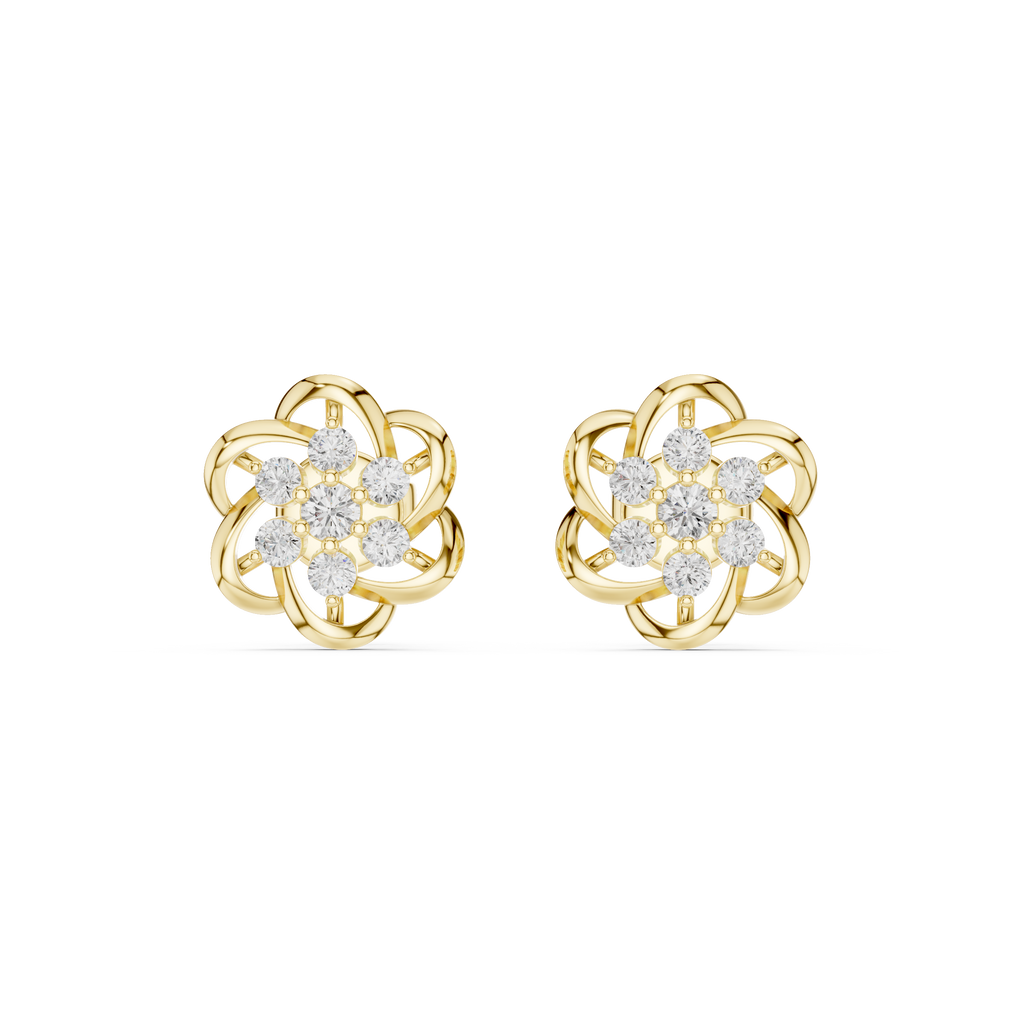 Opes Flower Earrings 3176