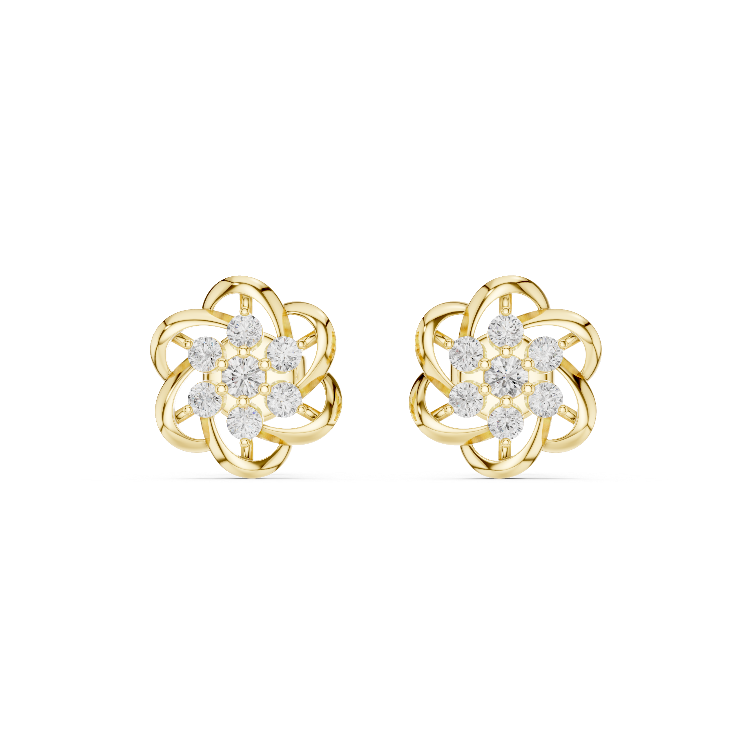 Opes Flower Earrings 3176