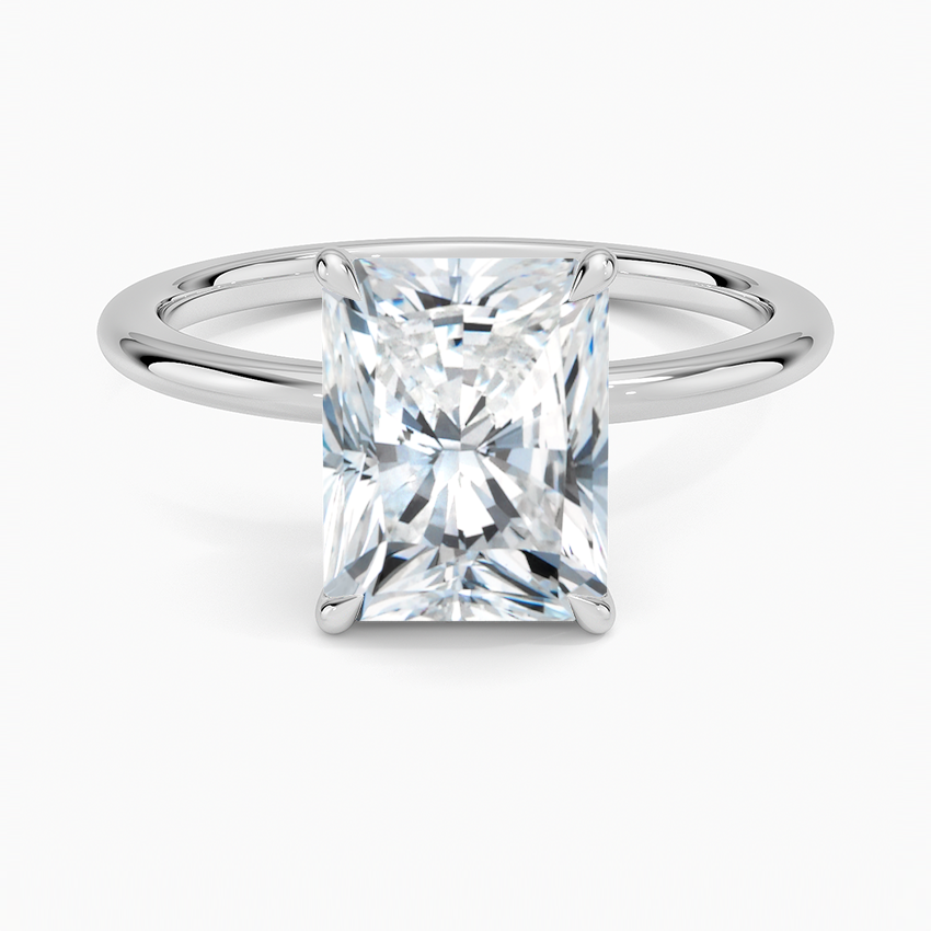 Radiant Cut Solitaire Ring VENFORA