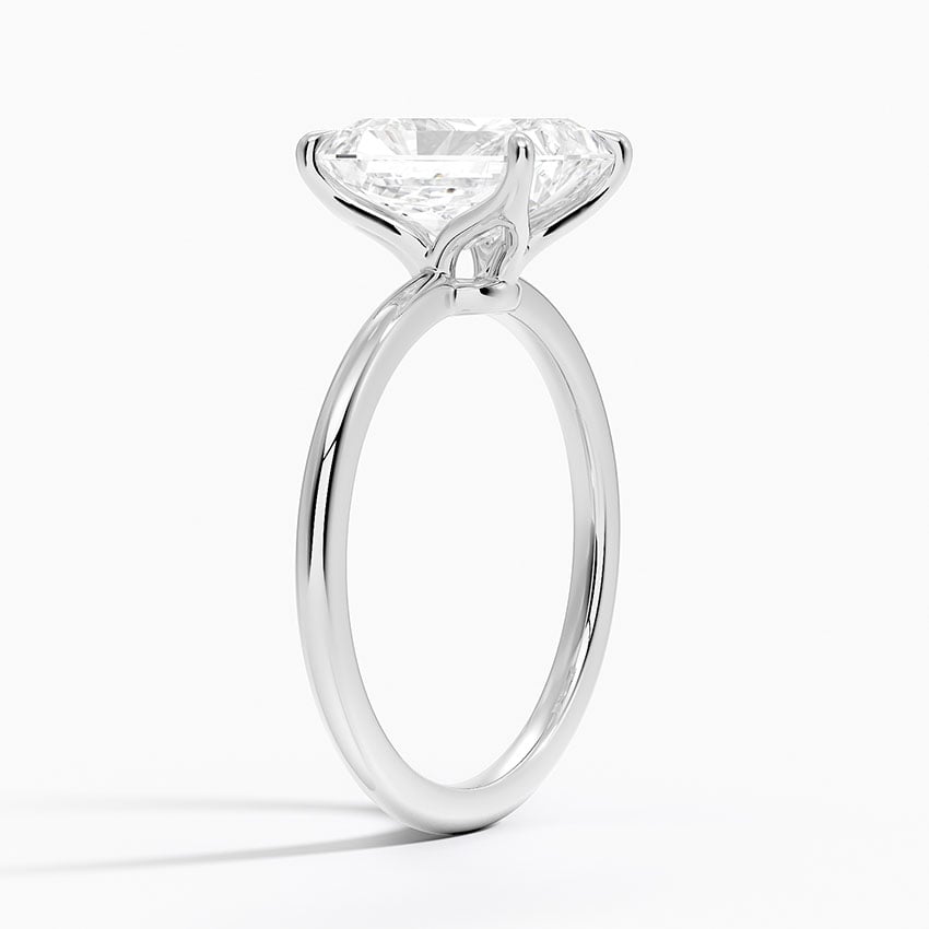 Radiant Cut Solitaire Ring VENFORA
