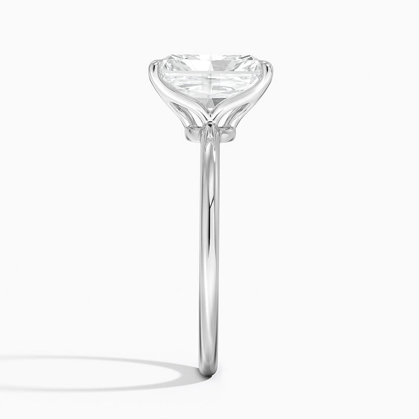 Radiant Cut Solitaire Ring VENFORA