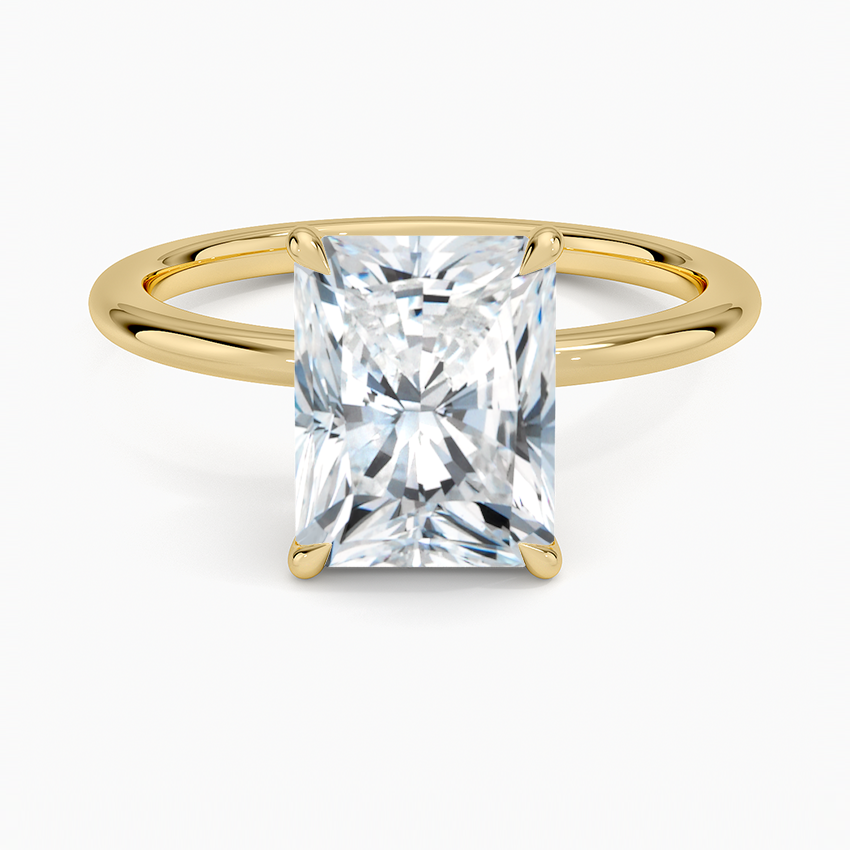 Radiant Cut Solitaire Ring VENFORA
