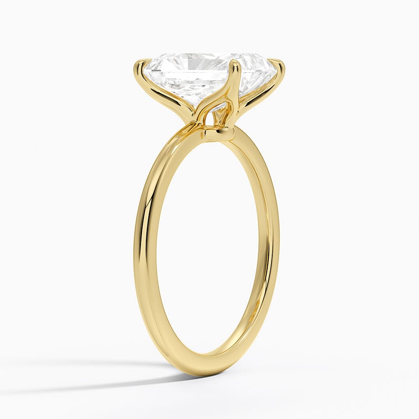 Radiant Cut Solitaire Ring VENFORA