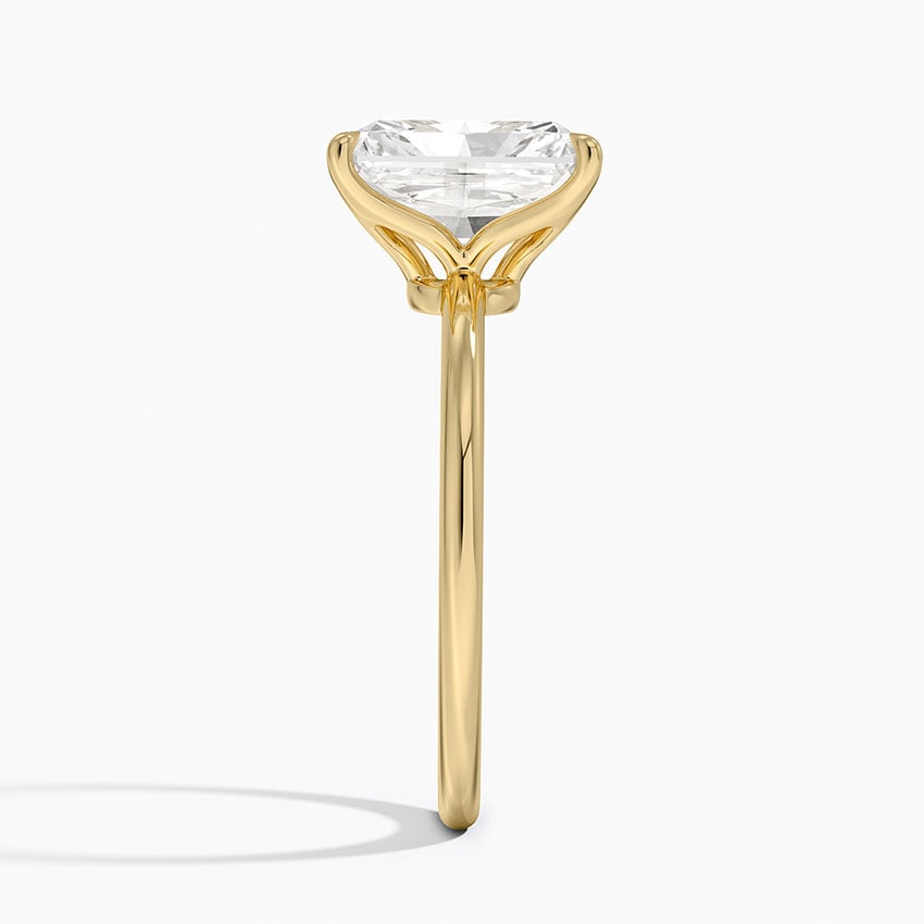 Radiant Cut Solitaire Ring VENFORA