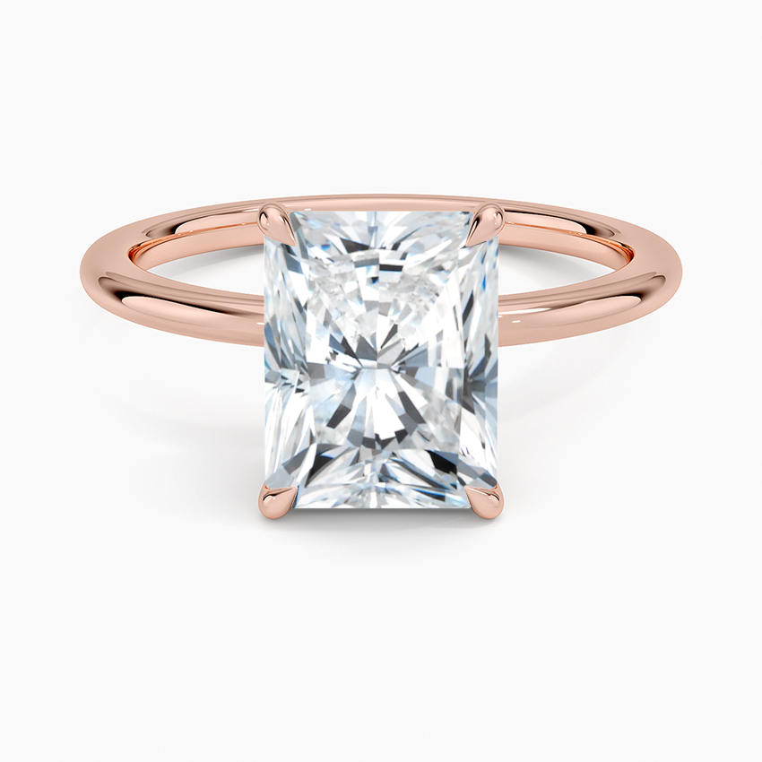 Radiant Cut Solitaire Ring VENFORA