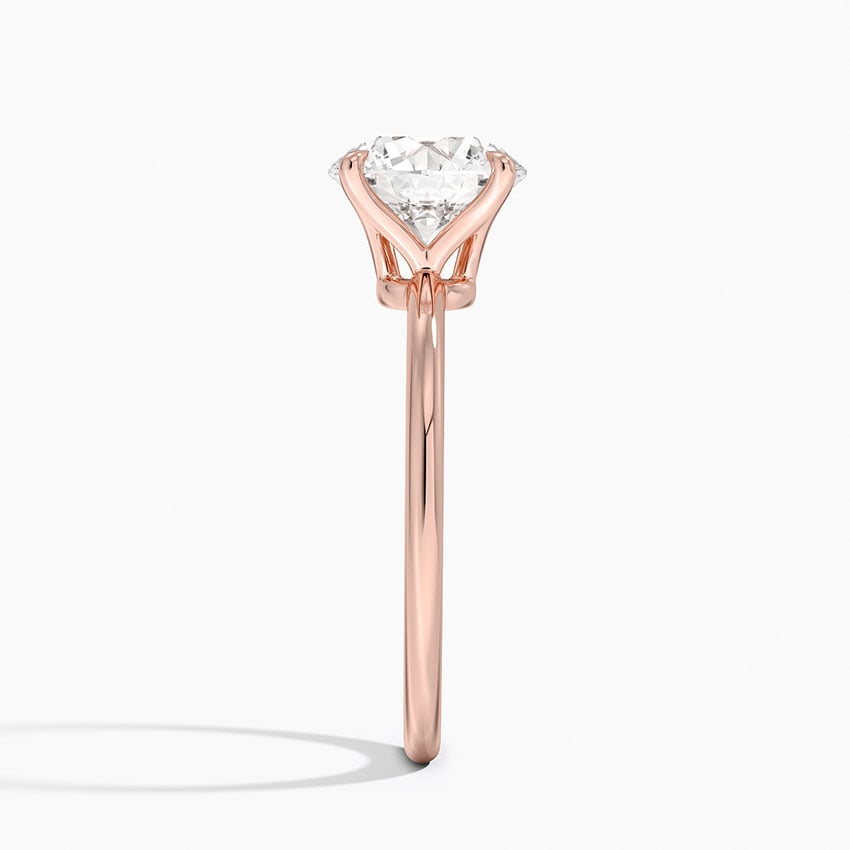 Round Cut Solitaire Ring VENFORA