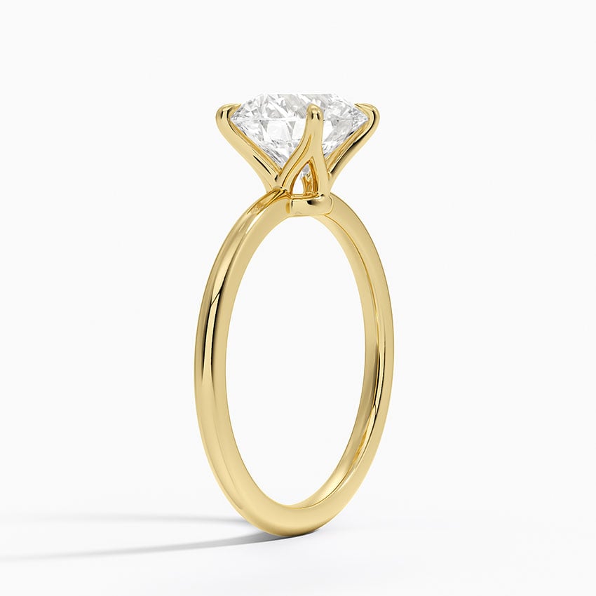 Round Cut Solitaire Ring VENFORA