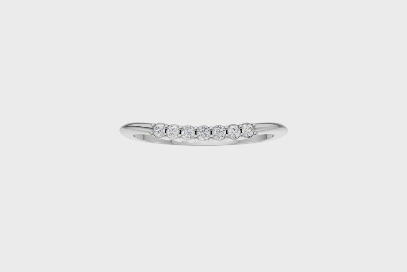Classic Diamond Stack Ring
