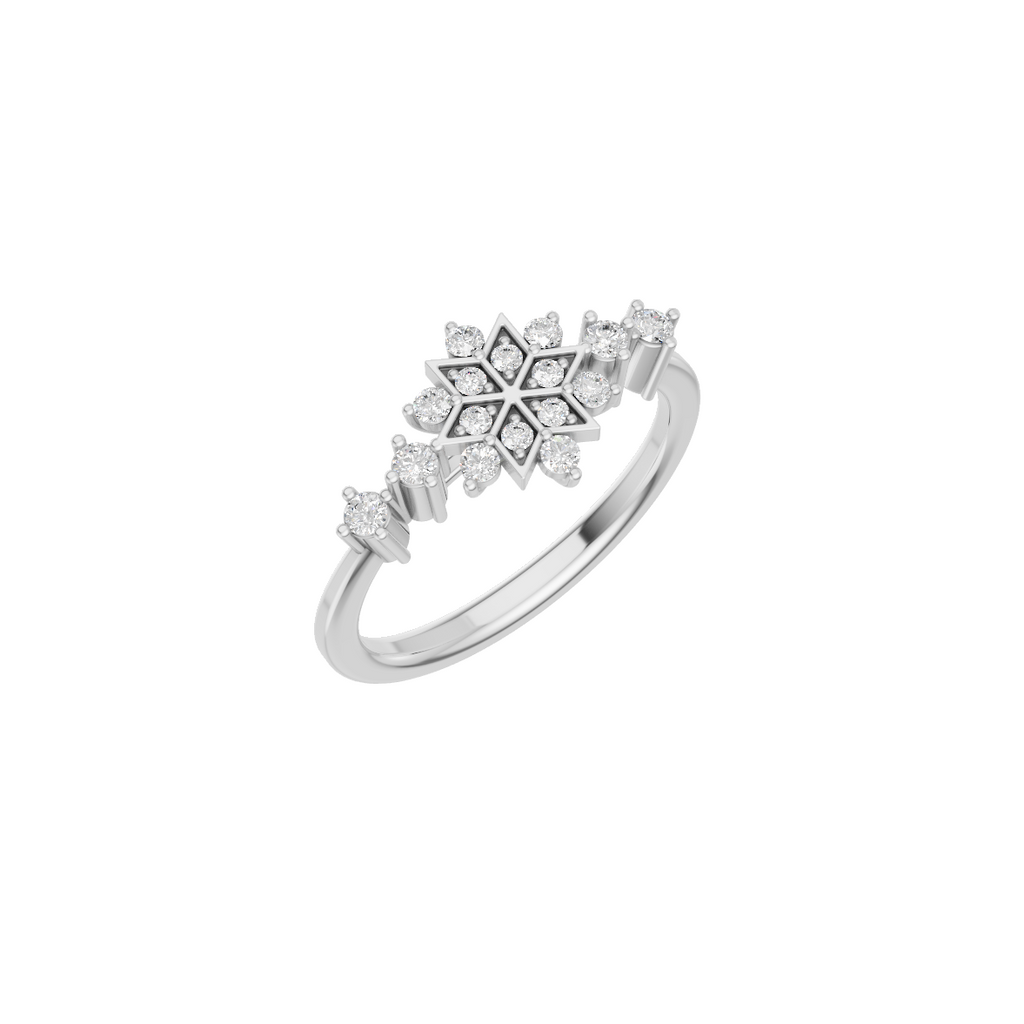 Starburst Lab Grown Diamond Ring