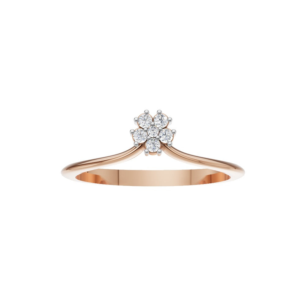 Blooming Star Lab Grown Diamond Ring