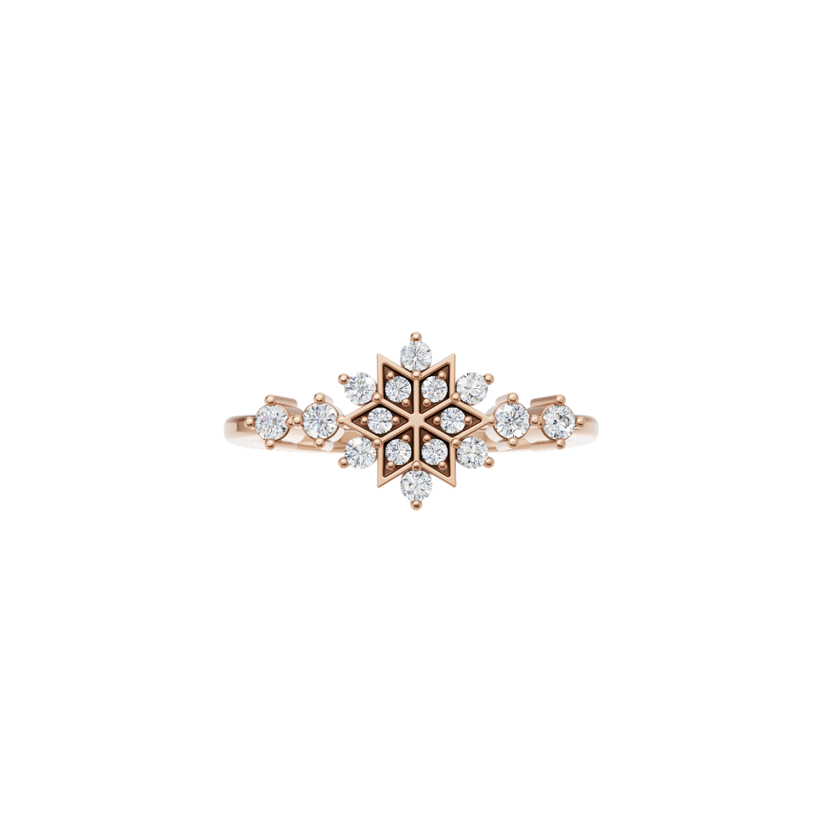 Starburst Lab Grown Diamond Ring