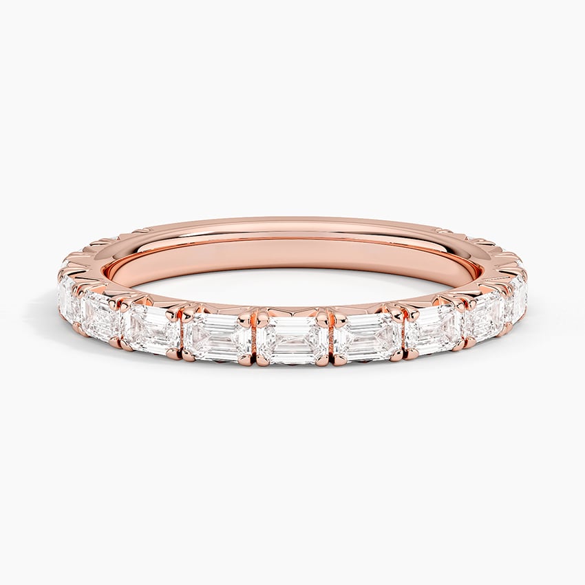 Emerald-Cut Diamond Eternity Band 