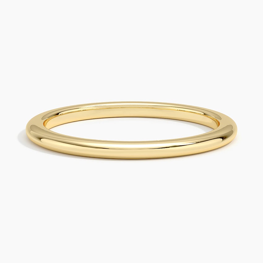 Classic 1.5mm Plain Wedding Band 
