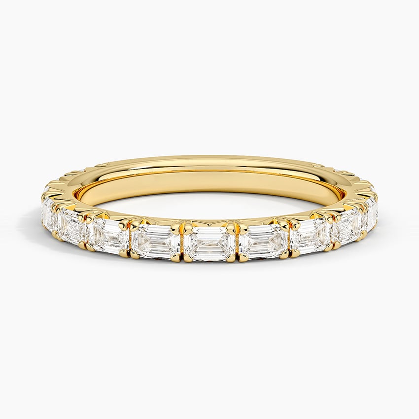 Emerald-Cut Diamond Eternity Band 