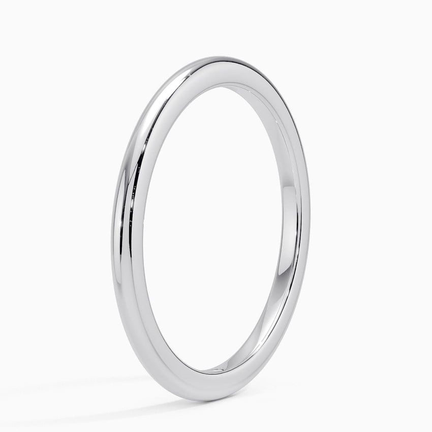 Classic 1.5mm Plain Wedding Band 