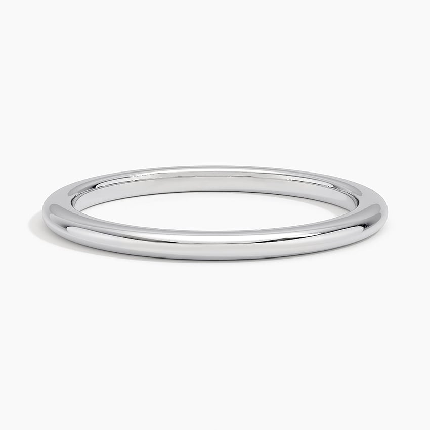 Classic 1.5mm Plain Wedding Band 