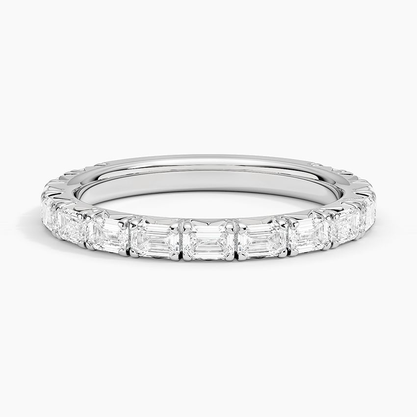 Emerald-Cut Diamond Eternity Band 