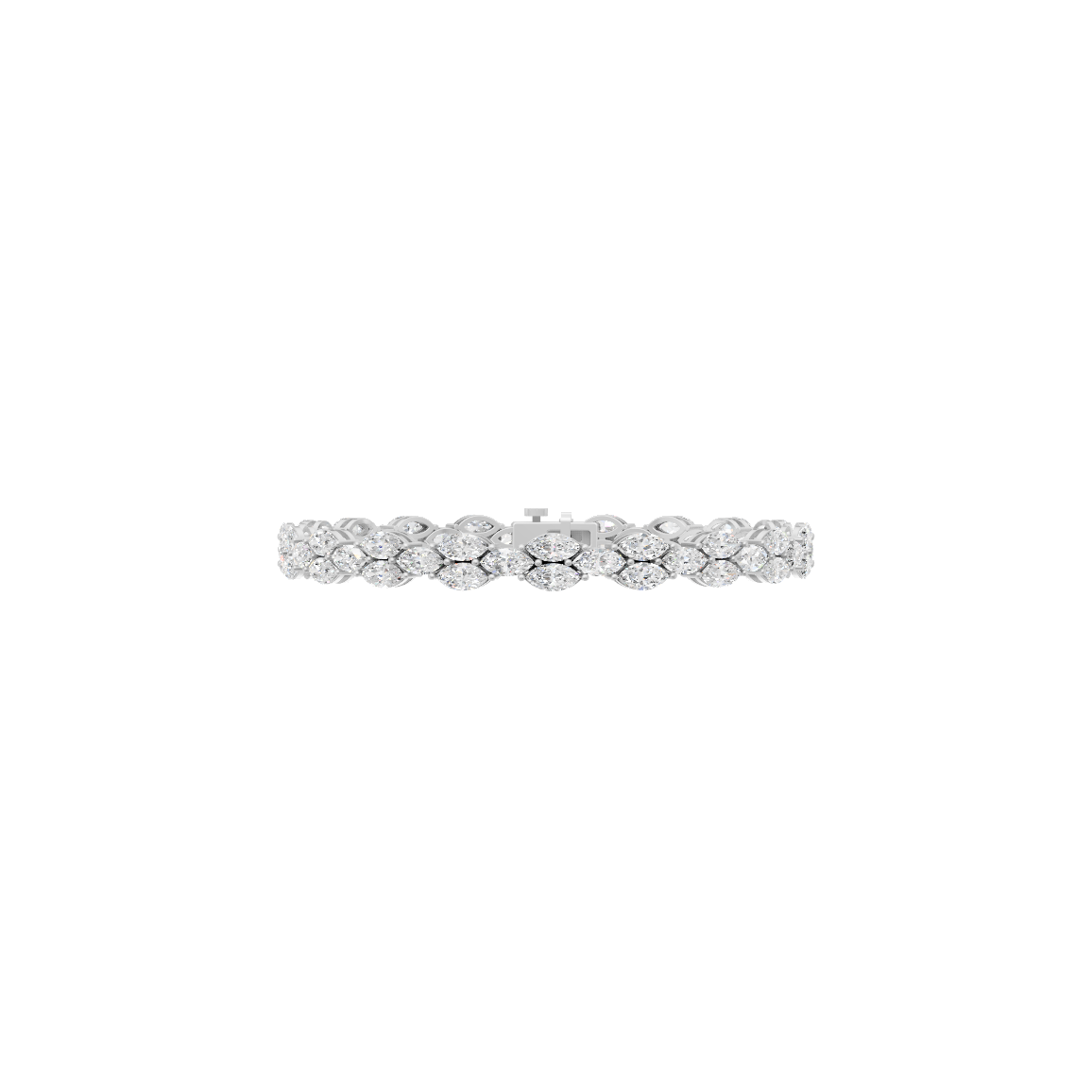 Marquise Cut Lab Grown Diamond Tennis Bracelet VENFORA