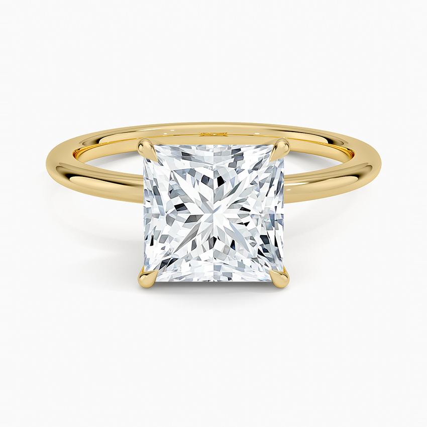 Princess Cut Solitaire Ring VENFORA
