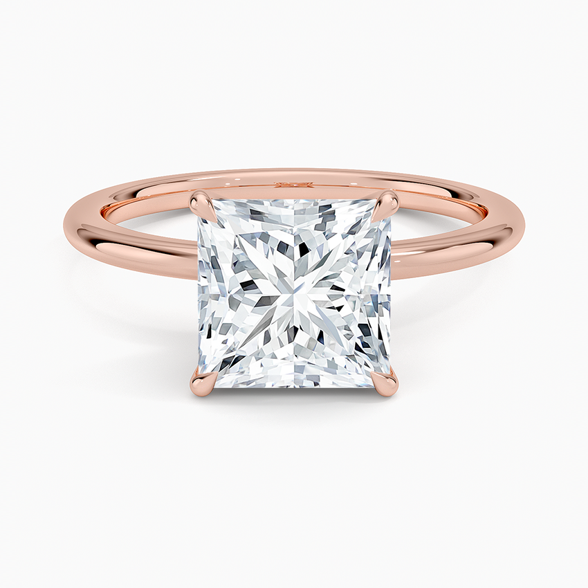 Princess Cut Solitaire Ring VENFORA