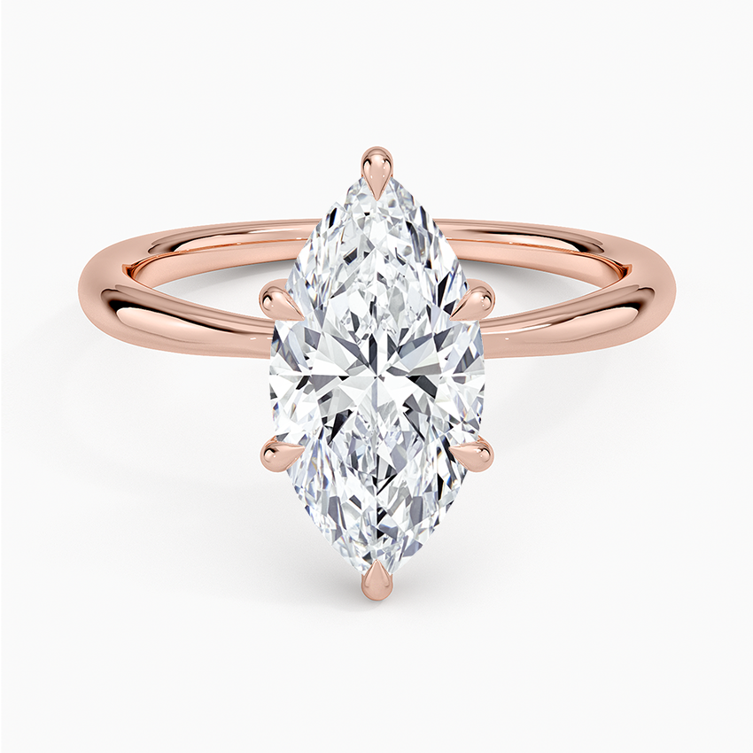 Marquise Cut Solitaire Ring VENFORA