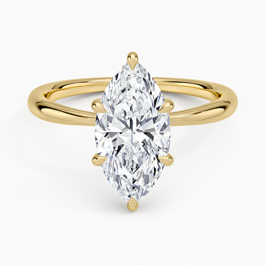 Marquise Cut Solitaire Ring VENFORA