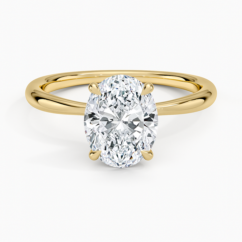 Oval Cut Solitaire Ring VENFORA