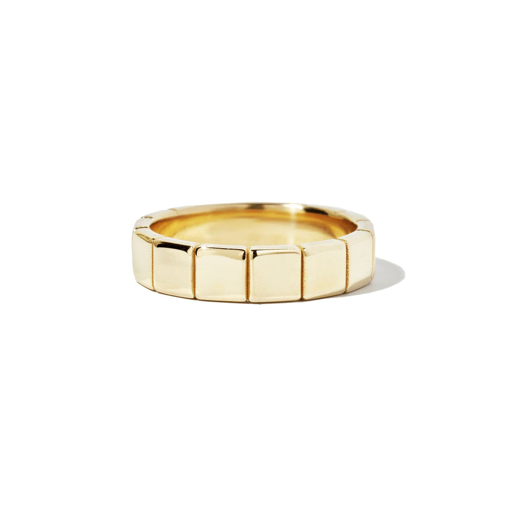 5mm Notched Band Ring VENFORA