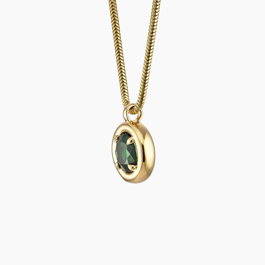 Venfora Classic Solitaire Diamond Pendant in 18K Gold venfora