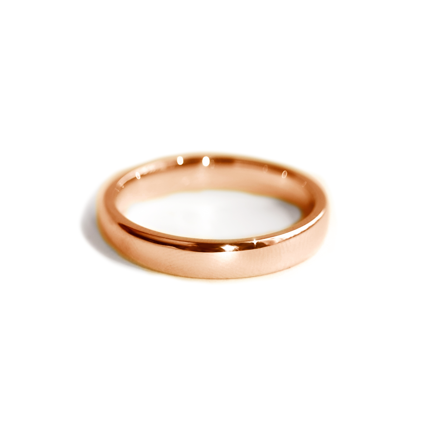 Classic 4mm Plain Band Ring VENFORA
