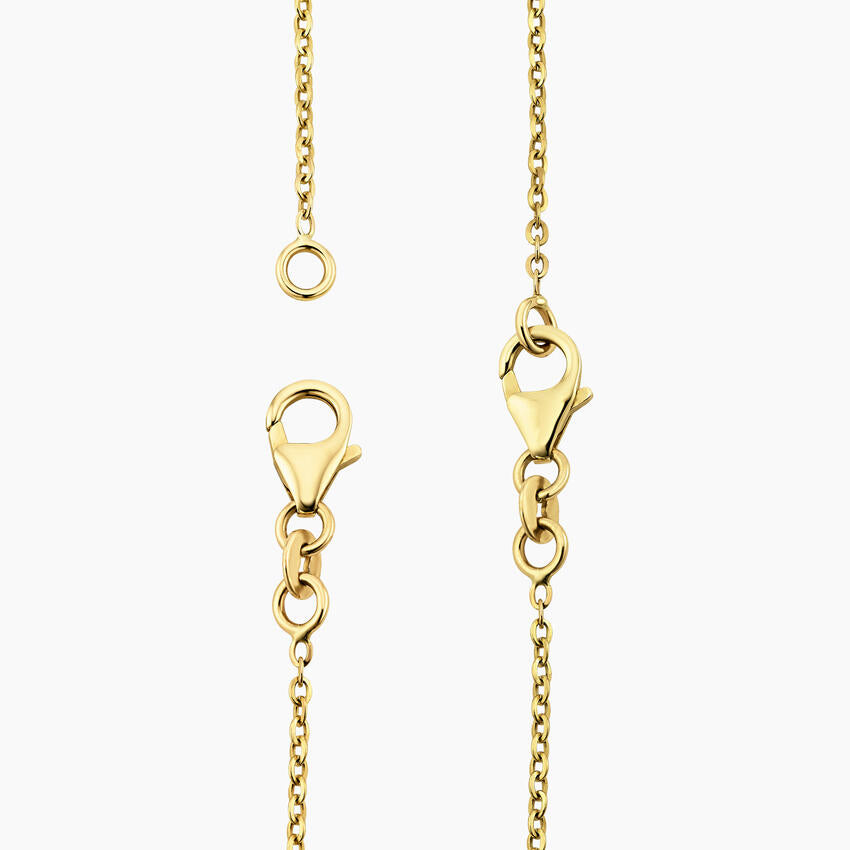 Venfora Dazzle Drop Diamond Necklace in 18K Gold venfora