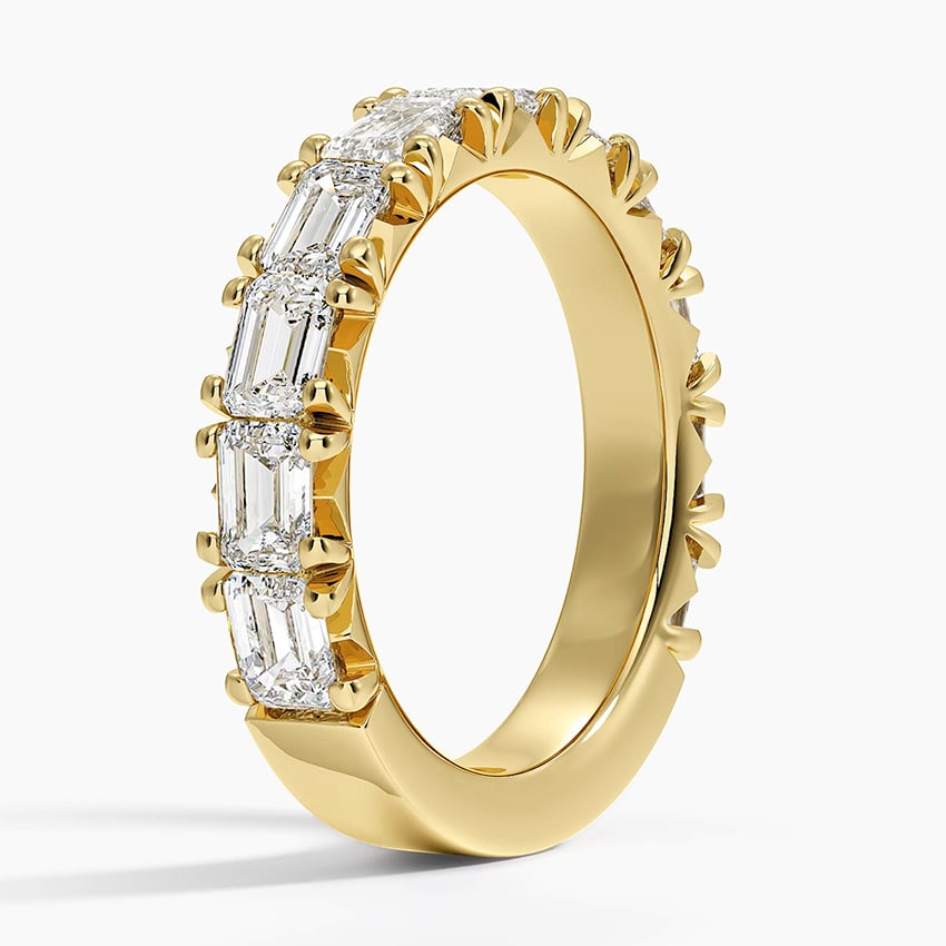 Emerald-Cut Diamond Eternity Band My Store