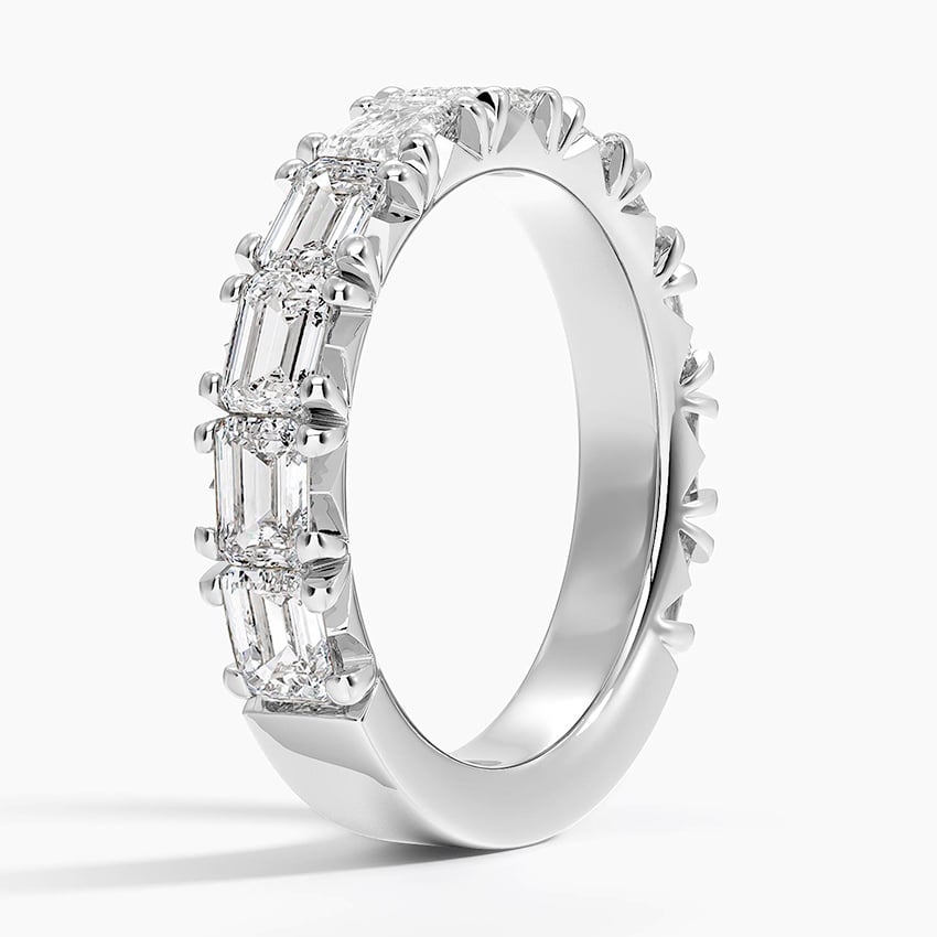 Emerald-Cut Diamond Eternity Band My Store