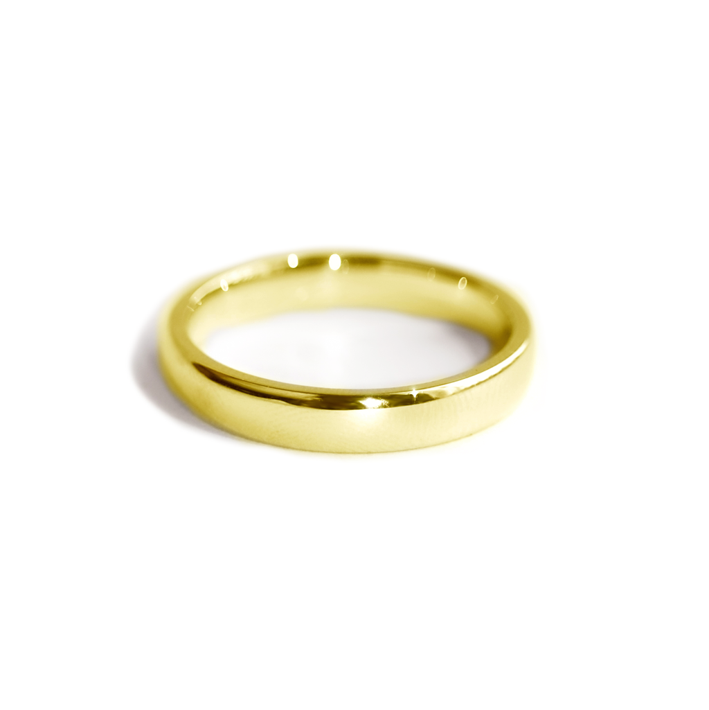 Classic 4mm Plain Band Ring VENFORA