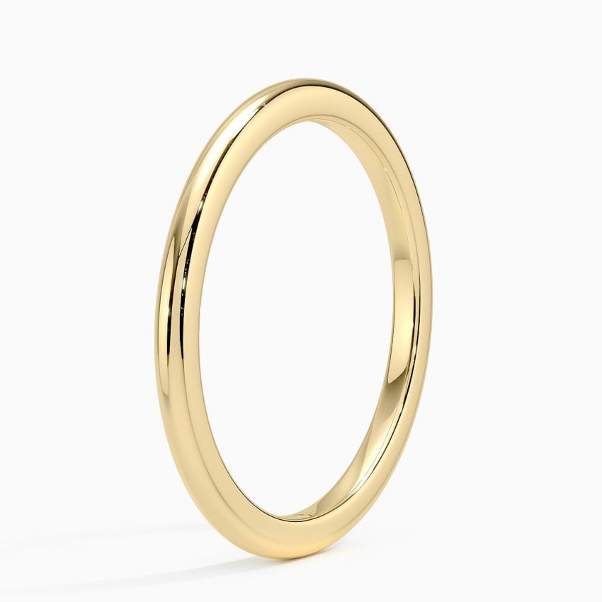 Classic 1.5mm Plain Wedding Band 