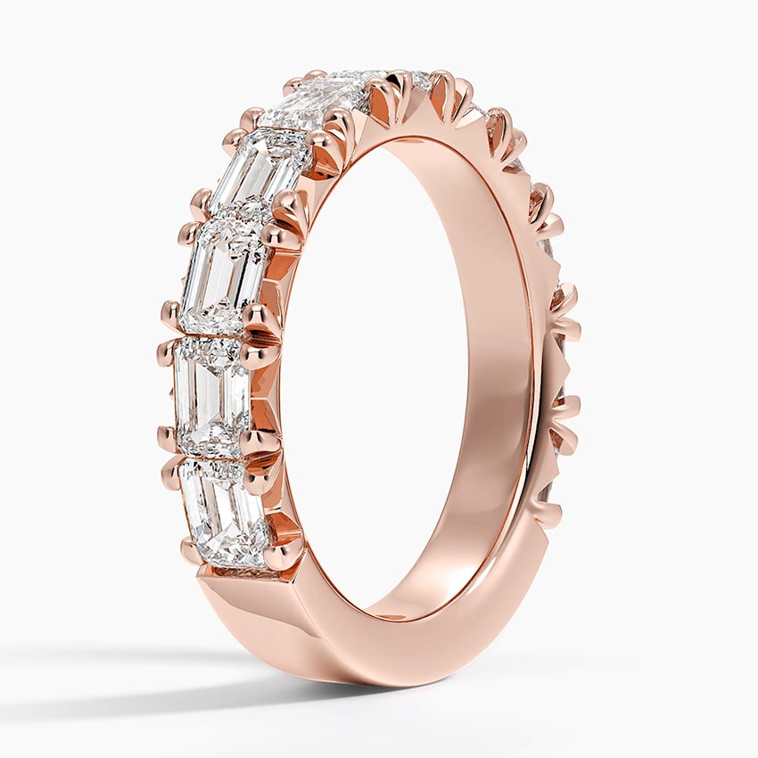 Emerald-Cut Diamond Eternity Band My Store