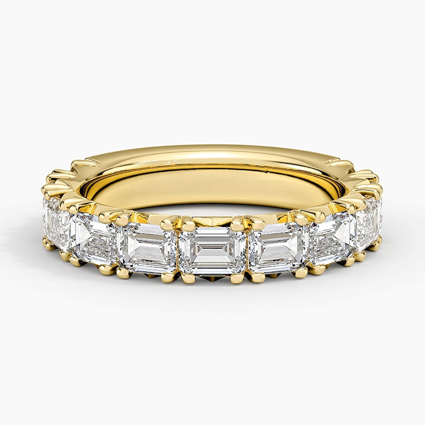 Emerald-Cut Diamond Eternity Band My Store