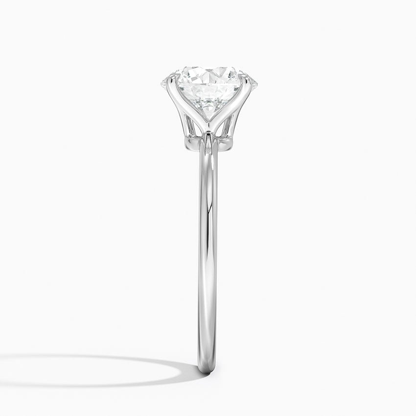 Round Cut Solitaire Ring VENFORA